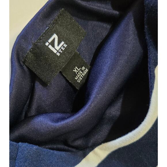 iZ Byer Women’s Navy & White Striped Fit & Flare Sleeveless Dress – Size XL - Picture 6 of 8